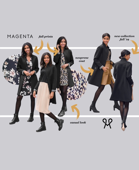 magenta ősz montázs